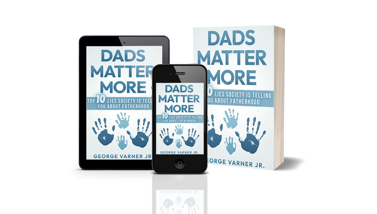 Dads Matter More paperback and digital book mockup