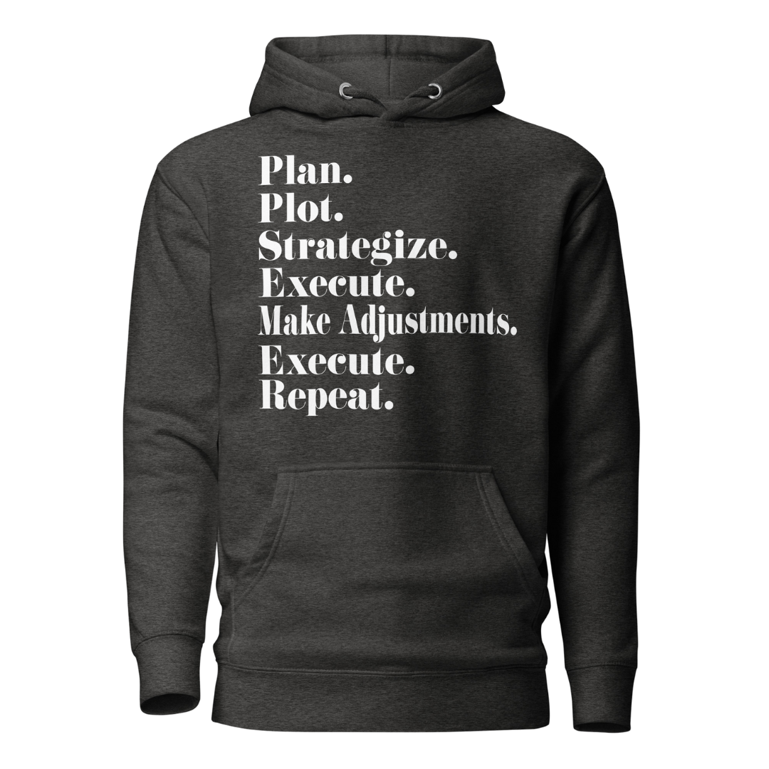 7 Steps to Success Hoodie by Highlife Charcoal